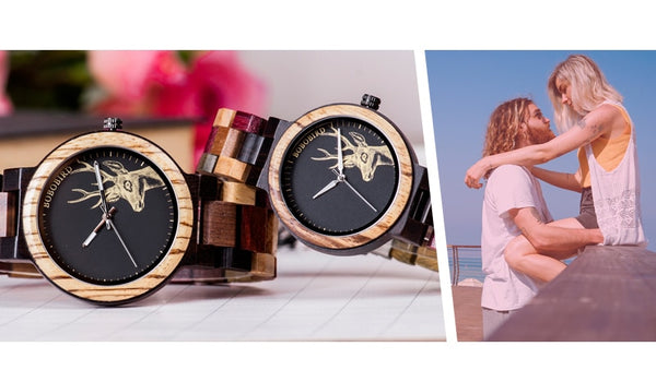 Wooden Couple Watch Relogio Masculino Quartz Watches for Men Women Wood Clock Timepieces Ideal Gifts erkek kol saati | Vimost Shop.