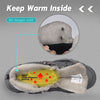 Hiking Shoes Waterproof Mountain Keep Warm Non-slip PU Leather Snow Mountain Hunting Shoes Outdoor Fashion Winter | Vimost Shop.