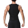 Men Waist Trainer Vest for Weight loss  Neoprene Corset Body Shaper Zipper Sauna Tank Top Workout Shirt Black Plus Size S-4XL | Vimost Shop.