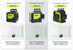 Green Laser Level DIY - Cross Line Laser Self-Leveling 9011G Bright Green Beam Laser Horizontal and Vertical Lines Laser | Vimost Shop.