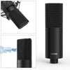 USB PC Condenser Microphone with Adjustable desktop mic arm shock mount for  Studio Recording Vocals  Voice, YouTube
