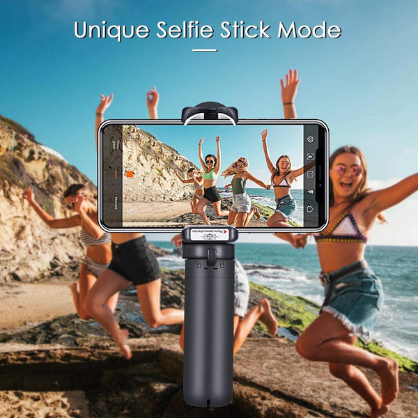 3-Axis Foldable Gimbal Stabilizer, Supports Beauty Mode Mode with iPhone11/Pro/Max/SE and Android Smartphones | Vimost Shop.