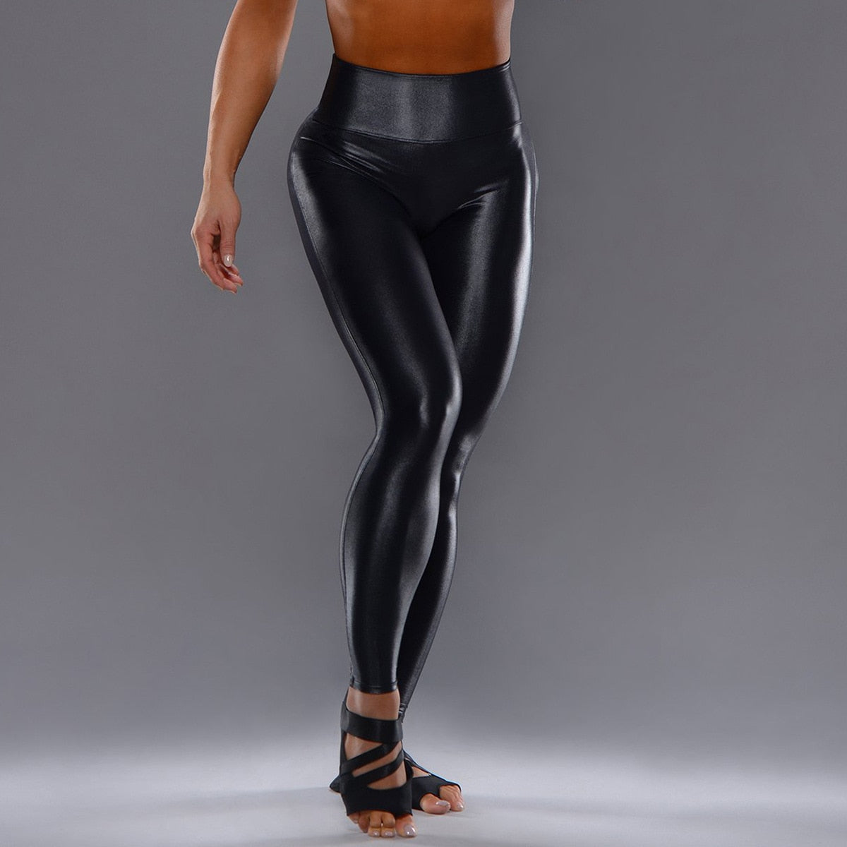 PU Leather Pants Female High Waisted Black Leggings Women Super Stretch Tights Hot Sale energy seamless leggings XS-5XL | Vimost Shop.