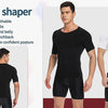 Mens Body Shaper Slimming Shirt Compression Vest Elastic Slim Underwear Shapewear | Vimost Shop.