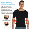 Mens Body Shaper Slimming Shirt Compression Vest Elastic Slim Underwear Shapewear | Vimost Shop.