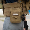 Hunting Solid Color Double Zipper Molle Waist Pack Tactical Multifunction EDC Pouch Tool Small Bag | Vimost Shop.