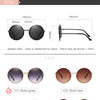 Vintage Round Sunglasses Women with Pearl Chain Accessory  Luxury Brand Design Retro Gold Frame Sun Glasses Female Shades | Vimost Shop.