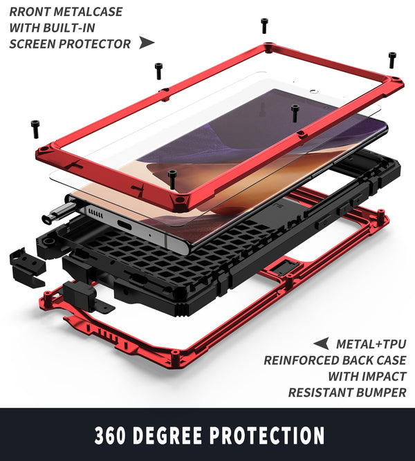 With Bracket+Full Protective For Samsung S21 Plus Ultra Samsung Note 20 Ultra Case Kickstand Dual Layer Protective Shockproof | Vimost Shop.