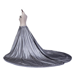 Wedding Party Overlay Skirt Women Floor Length Elegant Maxi Long Court Train Prom Gown | Vimost Shop.