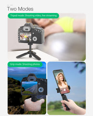 Mini Desktop Multi-angle Tripod Phone Holder Portable Selfie Monopod for Phone Camera LED Light Selfie Sticks | Vimost Shop.