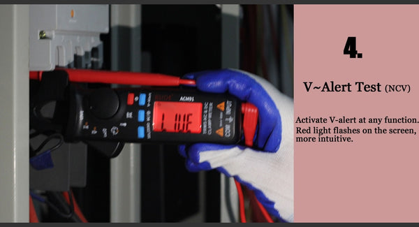 True RMS Clamp Meter 1mA Plier Ammeter Professional Car repair Digital Multimeter DC AC Current Volt Temp Capacitor Tester | Vimost Shop.