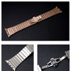 Strap For Apple watch band 44mm 40mm iwatch band 42mm 38mm Stainless Steel Link bracelet metal apple watch series 6 se 5 4 3 | Vimost Shop.