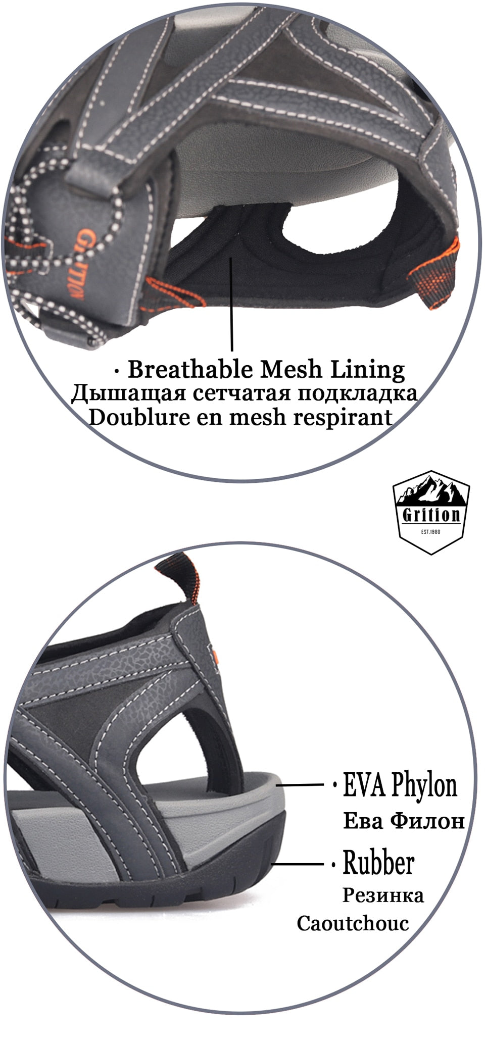 Men Sandals Summer Outdoor Trekking Beach Sandals Breathable Close Toe Causal Shoes High Quality Clog Male Big Size 46 | Vimost Shop.