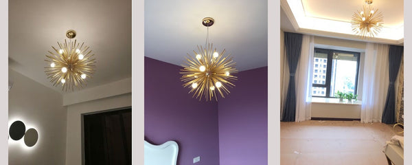 Nordic Pendant Lights Antique Living Room Handing Lamps Gold Artistic LED lighting Industrial Luminaria Modern Home Decoration