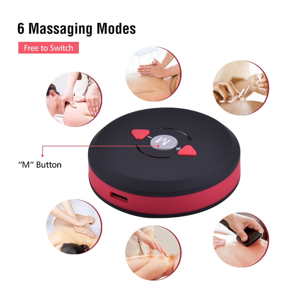 Electric EMS Foot Massager ABS Physiotherapy Revitalizing Pedicure Tens Foot Vibrator Wireless Feet Muscle Stimulator Relax Body | Vimost Shop.