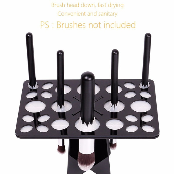 make-up brush organizer Stand Tree Dry Brush holder Brushes Accessories Comestic Brushes Aside Hang Tools Free Shipping | Vimost Shop.