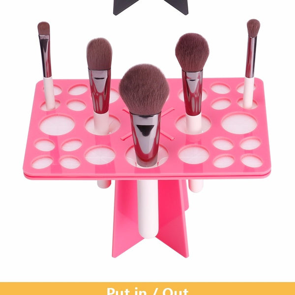 make-up brush organizer Stand Tree Dry Brush holder Brushes Accessories Comestic Brushes Aside Hang Tools Free Shipping | Vimost Shop.