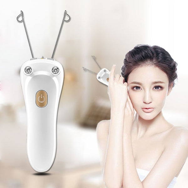 Electric Hair Remover Women Beauty Epilator USB Rechargeable Body Facial Hair Removal Defeatherer for All Body Parts | Vimost Shop.