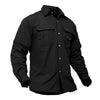 Men's Military Clothing Lightweight Army Shirt Quick Dry Tactical Shirt Summer Removable Long Sleeve Work Hunt Shirts | Vimost Shop.