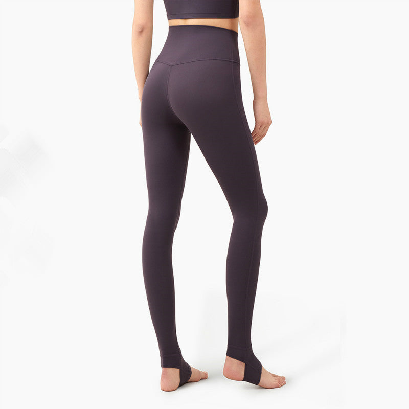 Seamless Yoga Leggings No T Stripe Fashion Squat Proof High Waist Fitness Gym Pant Peach Butt Active Workout Solid Leggings | Vimost Shop.