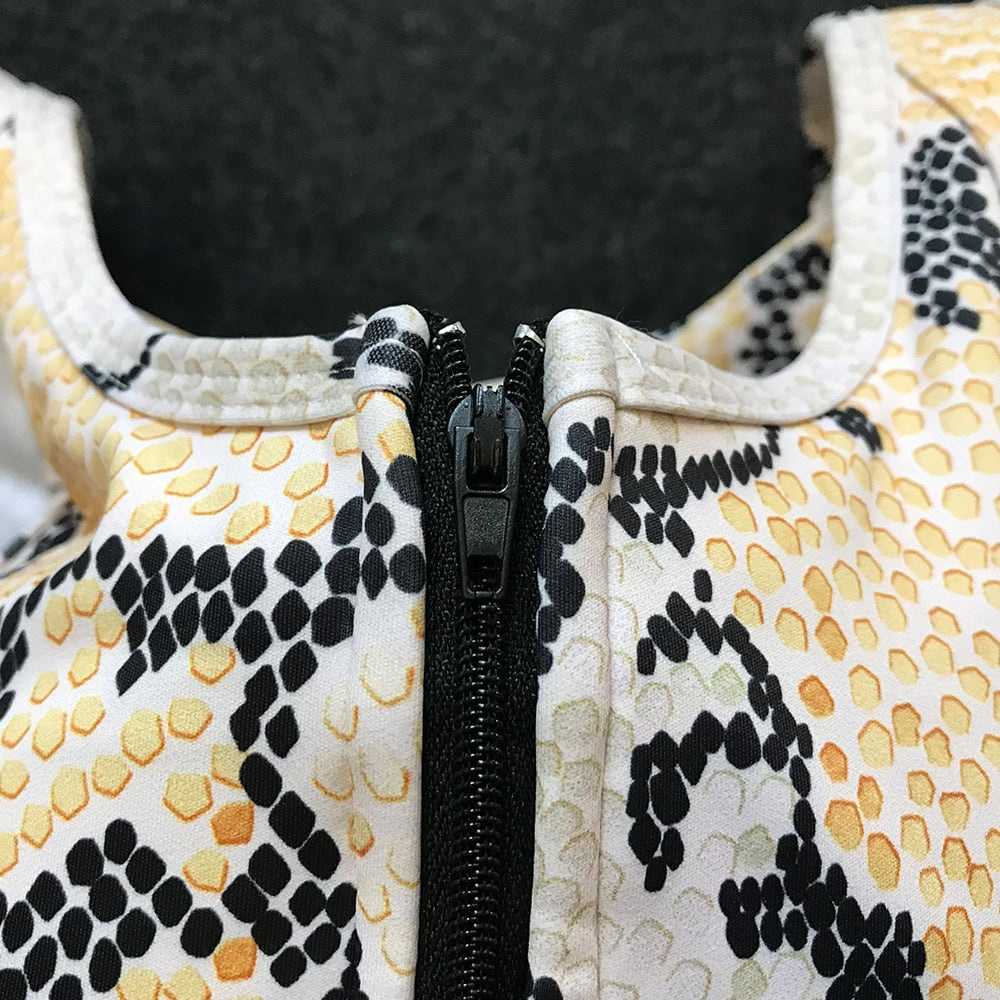 Seamless Snakeskin Print Yoga Set Fitness Gym Tracksuit For Women Tank Crop Top And Leggings Sportswear Running Casual Suit | Vimost Shop.