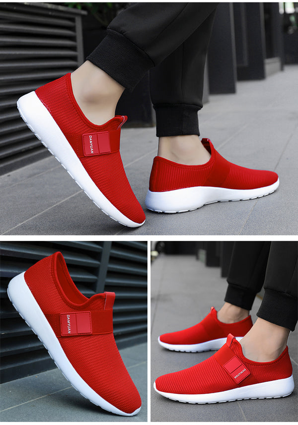 Fashion Autumn Shoes Men Flyweather Comfortables Keep Warm Non-leather Casual Lightweight Jogging winter Shoes | Vimost Shop.
