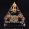 Natural Obsidian Orgone Pyramid Reiki Healing Metaphysical Crystal Chakra Balancing Energy Generator Emf Protector | Vimost Shop.