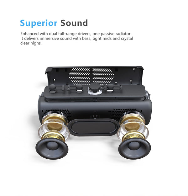 Outdoor Bluetooth Speaker Portable Wireless Speakers IPX6 Waterproof shower speaker Microphone mini speaker for PC | Vimost Shop.