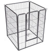 40" 8 Metal Panel Heavy Duty Pet Playpen Dog Fences Black Security Gate Supplies for Pets PS7067 | Vimost Shop.
