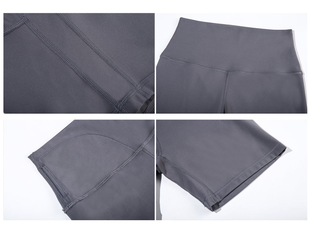 High Waisted Workout Shorts Women Super Stretchy Athletic Shorts Soft Fitness Shorts Women Biker Shorts | Vimost Shop.