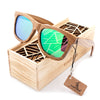 Fashion Men Sunglasses Polarized Custom Wood Bamboo sunglasses Square In Gift Box Dropshipping Customized OEM | Vimost Shop.