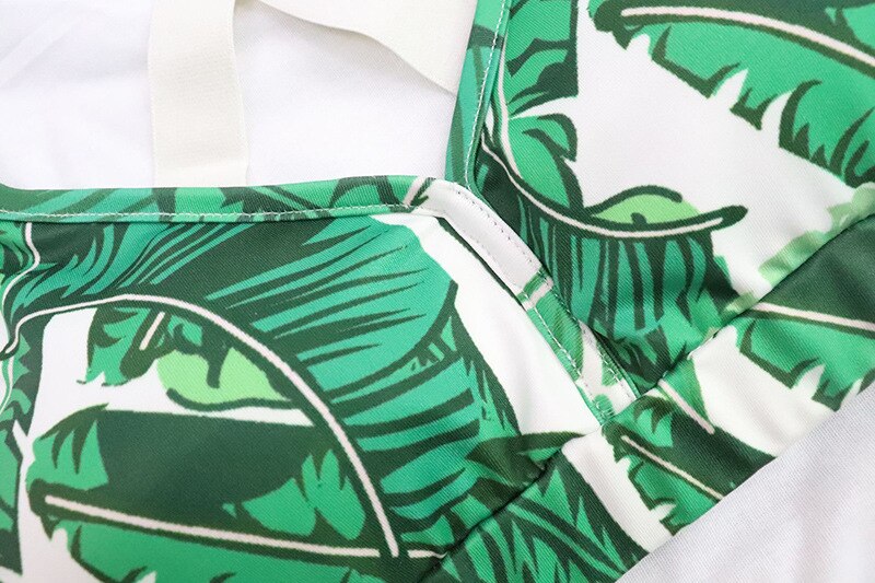 Seamless Leaf Print Yoga Set Gym Clothing Fashion Bra Crop Top Leggings Suit Push Up Workout Training Running Sports Tracksuit | Vimost Shop.