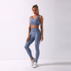 Seamless Leopard Print Yoga Set Gym Clothing Fashion Tank Crop Top Leggings Suit Push Up Workout Training Running Tracksuit | Vimost Shop.