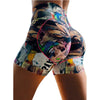 Seamless Tie Dye Print Sport Yoga Shorts Gym Clothing High Elastics Workout Push Up Running Short Pants For Women Female Outfits | Vimost Shop.