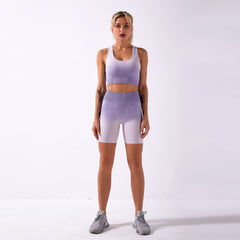 Sportswear Yoga Shorts Set Women GYM Clothing Tank Crop Top And Shorts Two Piece Set Casual  Workout Push Up Active Tracksuit | Vimost Shop.