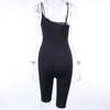 Women Ribbing Cami Yoga Jumpsuit Gym Slim Tank Crop Top Shorts Romper Casual Sports Running Knitted Bodycon One Piece | Vimost Shop.