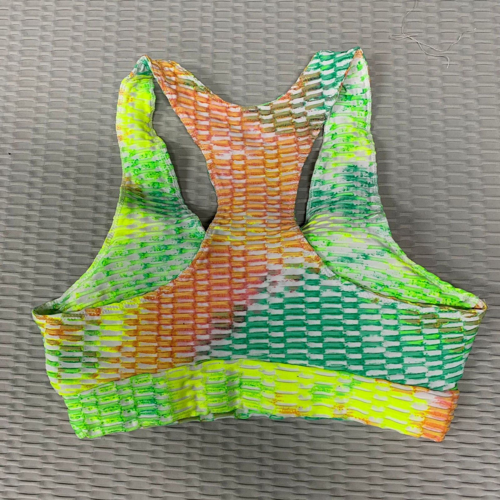 Sportswear Yoga 2 PCS Set Women GYM Clothing Tie Dye Print Jacquard Tracksuit Tank Crop Top Leggings Workout Two Piece Set | Vimost Shop.