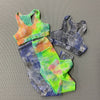Sportswear Yoga 2 PCS Set Women GYM Clothing Tie Dye Print Jacquard Tracksuit Tank Crop Top Leggings Workout Two Piece Set | Vimost Shop.