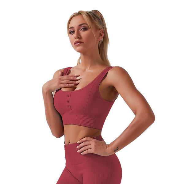 Sportswear Yoga 3PCS Set Women GYM Clothing Solid Sleeveless Tank Top +Shorts+Pants Suit Casual Workout Active Push Up Tracksuit | Vimost Shop.