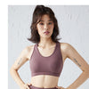 Seamless Yoga Crop Top Gym Fitness Sports Fashion Bra Top Workout Push Up Casual Beauty Back Tees Shockproof Quick Dry Tank Top | Vimost Shop.