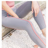 Autumn Striped Yoga Leggings For Women Hip Lifting Slim Shaping Sports Pants Casual Gym Fitness Workout Running Training Trouser | Vimost Shop.