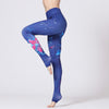 Floral Print Leggings Seamless Yoga Gym Pants Fashion Fitness Running Sports Workout Push Up Running Training Hips Lifting Pants | Vimost Shop.