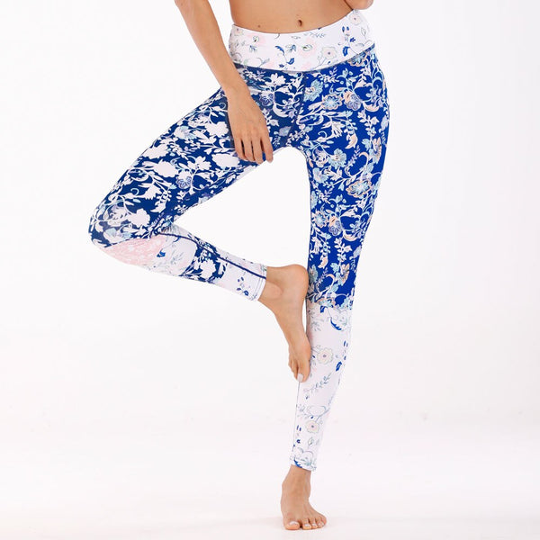 Seamless Print Yoga Leggings Hips Lifting Slim Pants High Elasticity High Waist Trousers Workout Push Up Gym Fitness Pants | Vimost Shop.