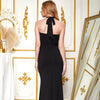Hlater Beading Long Black Dress Formal Prom Dresses | Vimost Shop.