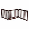 24" Configurable Folding 3 Panel Pine Wood Dog Fence Pet Dog Supplies PS6472 | Vimost Shop.