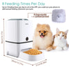 Lseebiz Automatic Pet Feeder 6L Smart Feeder Dog Cat Food Dispenser Voice Recording , Timer Programmable , IR Detect , 8 Meals | Vimost Shop.