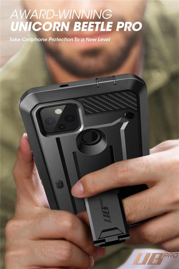 For Google Pixel 4A 5G Case (2020) UB Pro Full-Body Rugged Holster Case Protective Cover WITH Built-in Screen Protector | Vimost Shop.