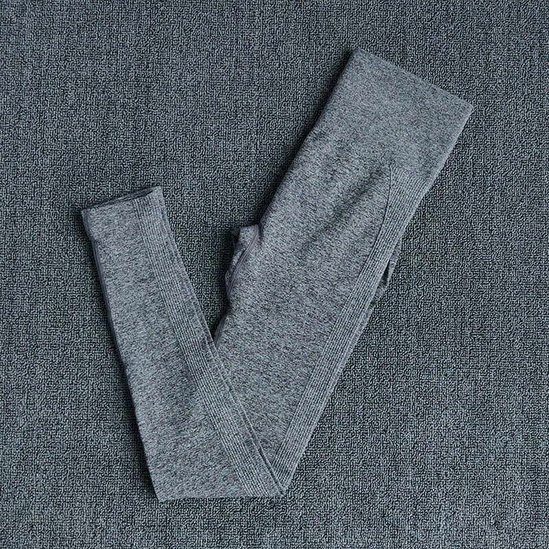 Autumn Seamless Yoga Set Women Gym Clothes Solid Long Sleeve Crop Top Leggings Tracksuit Workout Push Up Sports Fitness 2 Piece | Vimost Shop.