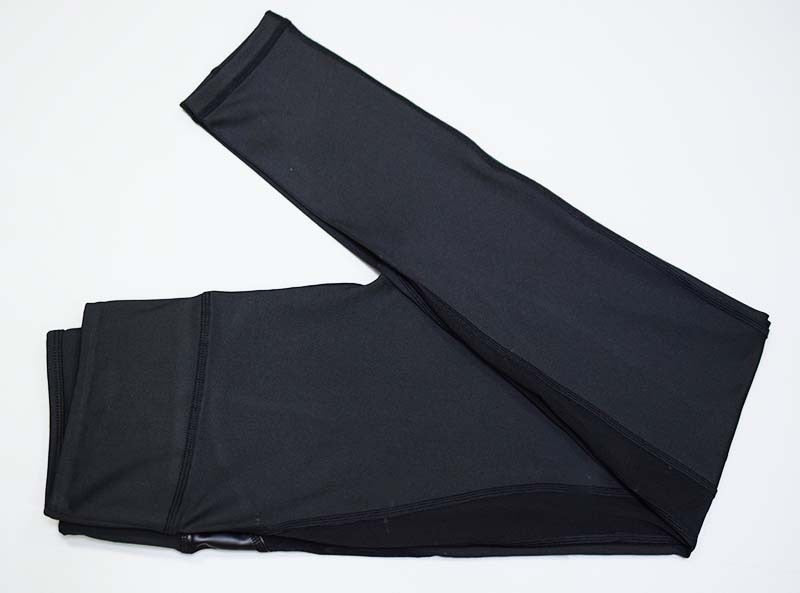 Seamless PU Patchwork High Elastics Jogging Pants High Waist Hips Lifting Gym Fitness Female Sports Breathable Pants | Vimost Shop.