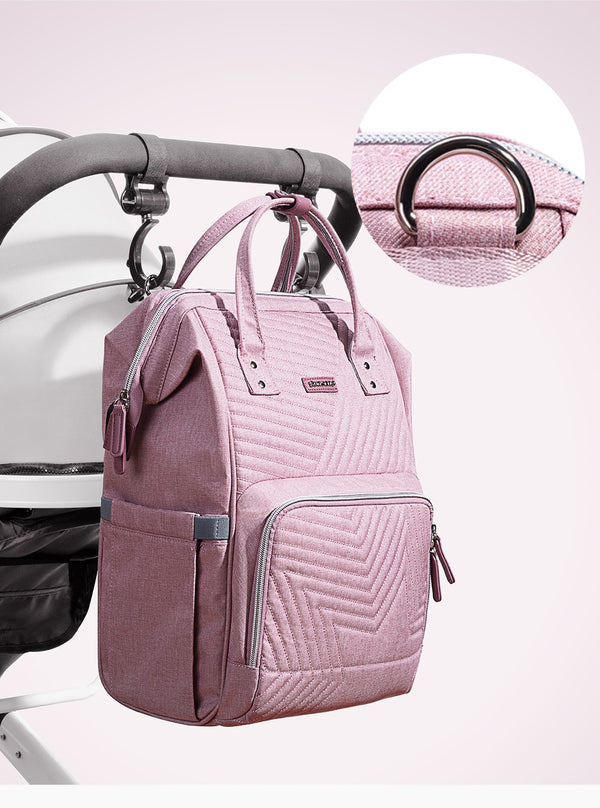 Fashion Diaper Bag Backpack Quilted Large Mum Maternity Nursing Bag Travel Backpack Stroller Baby Bag Nappy Baby Care | Vimost Shop.